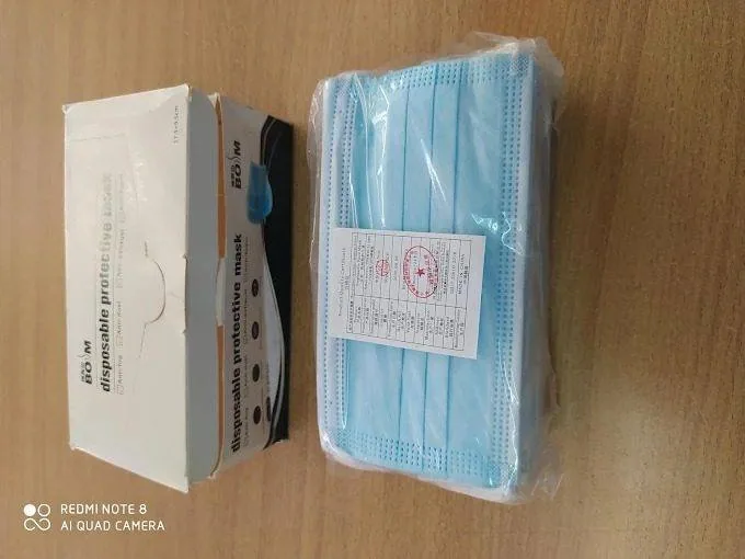 SAFESOL Disposable Protective Face Masks