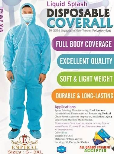 Disposable Protective Coverall